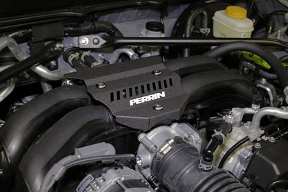Perrin 2022+ Subaru BRZ/Toyota GR86 Cobertura do motor - Preta enrugada