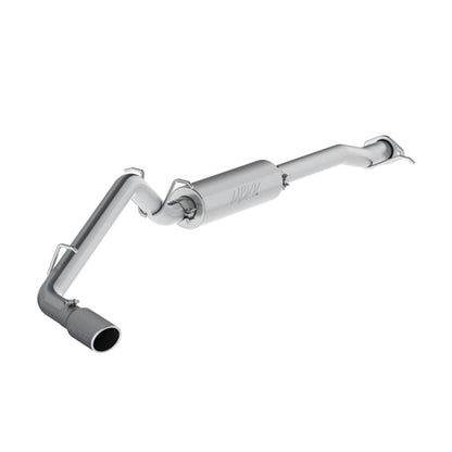 MBRP 17+ Chevrolet Colorado 2.5L/3.6L 3in Cat Back Salida de un solo lado con punta de 4in - T304