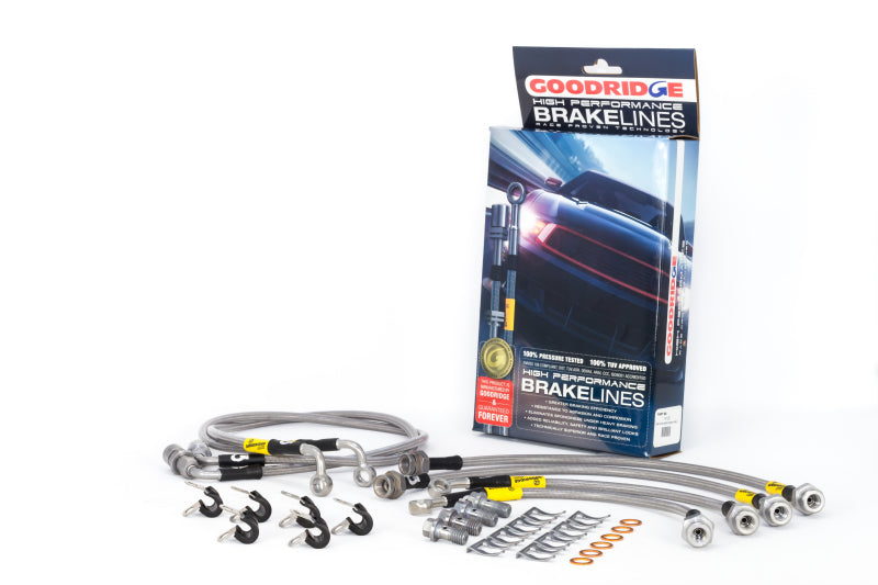 Goodridge 00-06 Tahoe / 00-07 Suburban / 00-05 Escalade Todos com Stablia Track Brake Lines