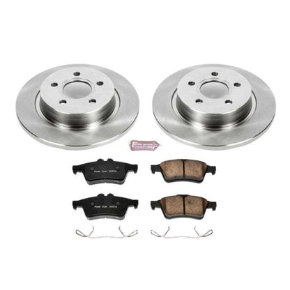 Kit de freios traseiros especiais Volvo C30 para parada automática 08-13