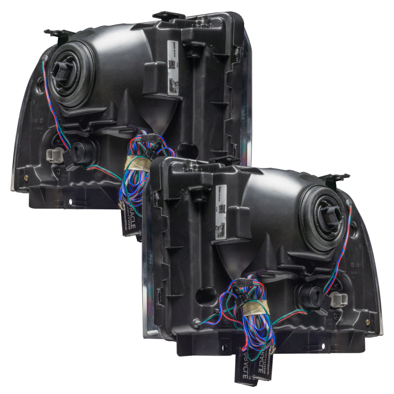 Oracle 05-07 Ford F-250/350 SMD HL - Chrome - ColorSHIFT w/ 2.0 Controller