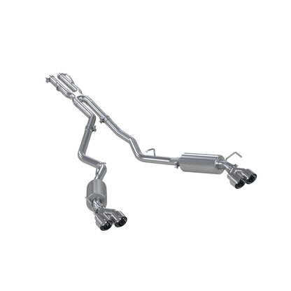 MBRP 20-21 Ford Explorer ST 3.0L Ecoboost SS 2.5in Saída traseira dupla com ponteiras quádruplas - AL