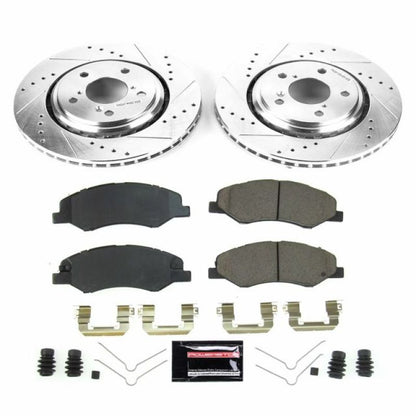 Power Stop 18-19 Honda Odyssey Delantero Z23 Evolution Kit de Freno Deportivo