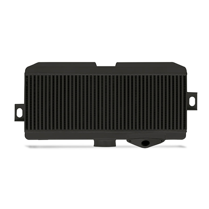 Kit de intercooler de montagem superior Mishimoto Subaru 08-15 WRX STi - Mangueiras pretas e pretas revestidas a pó