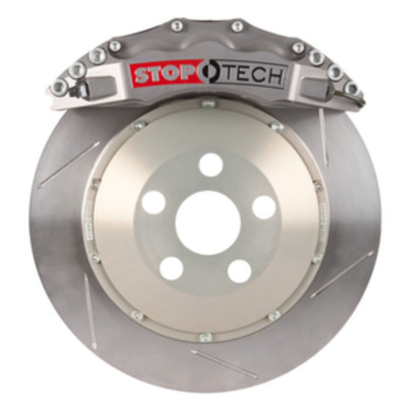 StopTech BBK 08+ BMW 135i Front 355x32 Trophy Calipers Slotted Rotors Pads and SS Lines