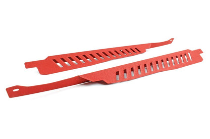 Perrin 11-14 Subaru WRX/STI Conjunto de guarda-lamas - vermelho