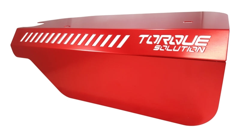 Torque Solution Motor Polea Cubierta 2015+ Subaru WRX/2014+ Forester XT - Rojo