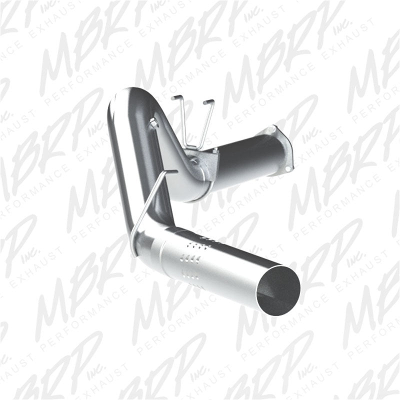 MBRP F-250/350/450 6.7 L 5in Filtro trasero Salida de un solo lado Sin silenciador AL
