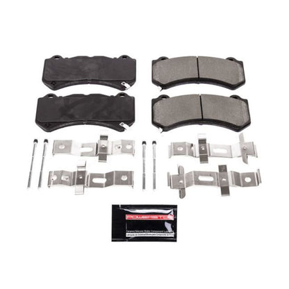 Pastilhas de freio esportivas Power Stop 16-19 Cadillac ATS Front Z23 Evolution com hardware