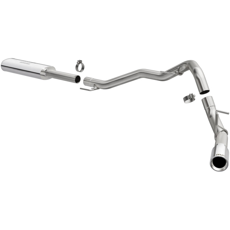 MagnaFlow 2020 Jeep Gladiator 3in Street Series Salida lateral trasera Cat-Back Escape con puntas pulidas