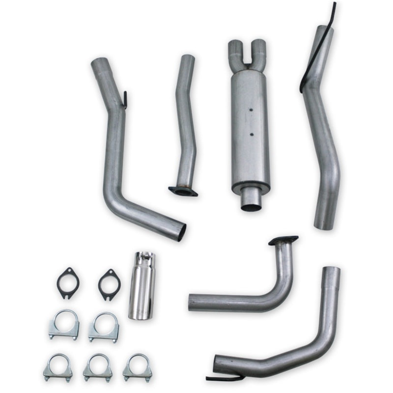 MBRP 05-11 Nissan Frontier 4.0L V6 Escape trasero de gato de aluminio de un solo lado