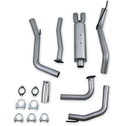MBRP 05-11 Nissan Frontier 4.0L V6 Escape trasero de gato de aluminio de un solo lado