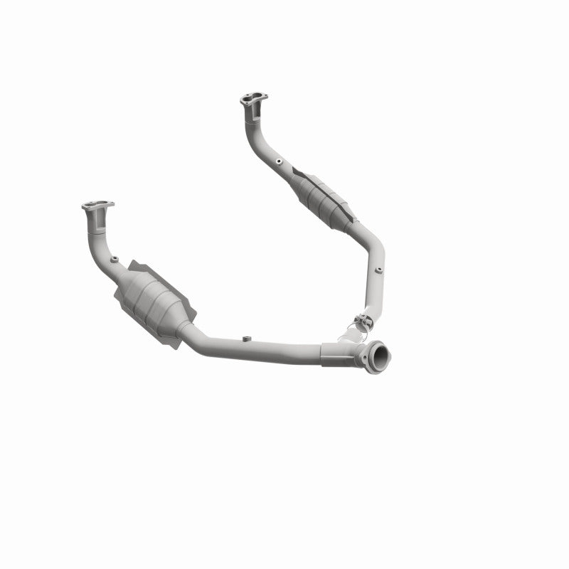 MagnaFlow DF Cat. Conv 97 Land Rover Defender 90 4.0L Y-Pipe Assy / 96-99 Discovery 4.0L Y-Pipe Assy