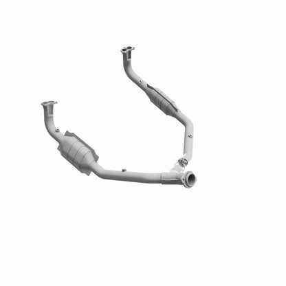 MagnaFlow DF Cat. Conv 97 Land Rover Defender 90 4.0L Y-Pipe Assy / 96-99 Discovery 4.0L Y-Pipe Assy