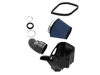 aFe 12-21 Jeep Grand Cherokee 6.4L Track Series Fibra de carbono Sistema de admissão de ar frio com filtro Pro 5R