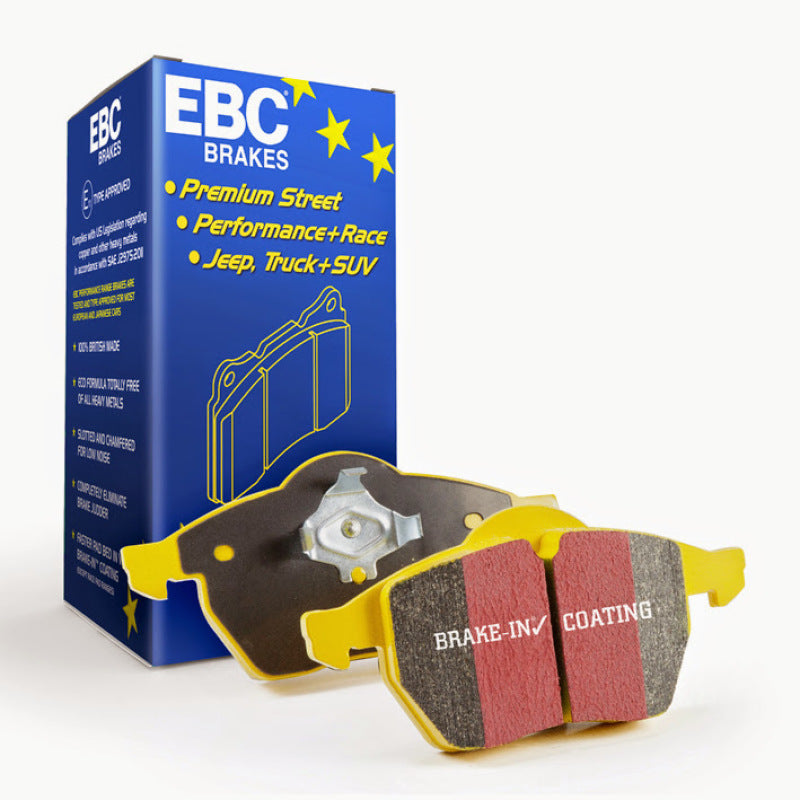 EBC 64-66 Jaguar Mk 10 4.2L Yellowstuff Rear Brake Pads