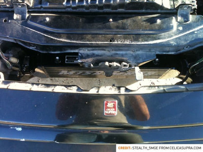 Intercooler de placa y barra Universal Silver Z Line de Mishimoto