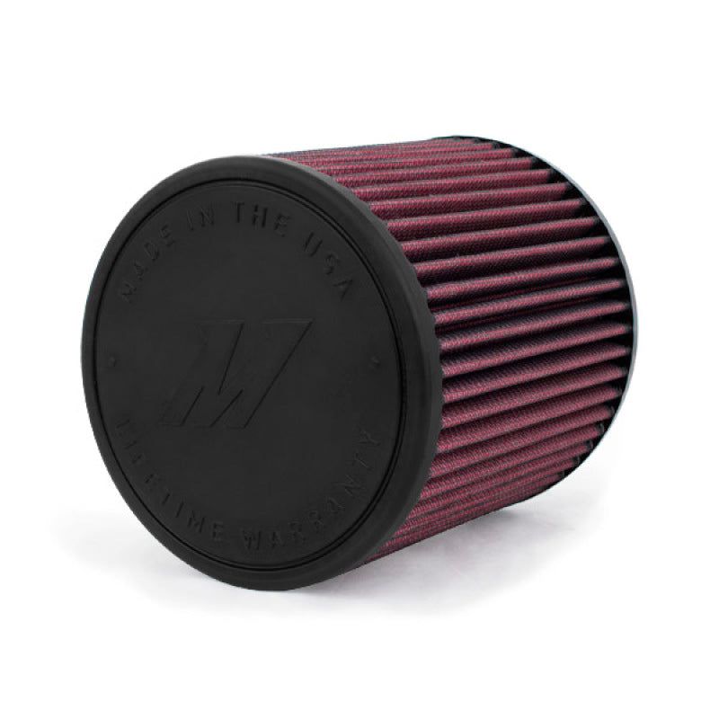 Filtro de aire Mishimoto Performance - Entrada de 3 pulgadas / 6 pulgadas de largo