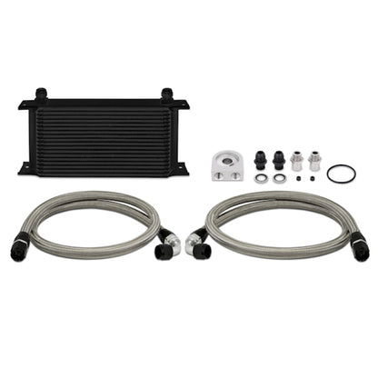 Kit de resfriador de óleo Mishimoto universal de 19 fileiras - preto