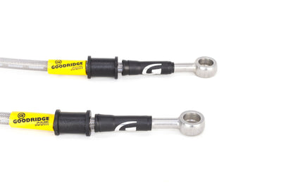 Goodridge 17-18 Honda Civic Si (solo modelo Si) SS Kit de línea de freno