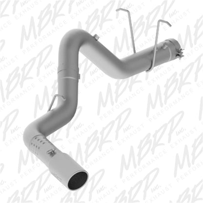MBRP 11 Chev/GMC 2500/3500 Sistema de escape de aluminio de un solo lado con filtro trasero de 4 pulgadas