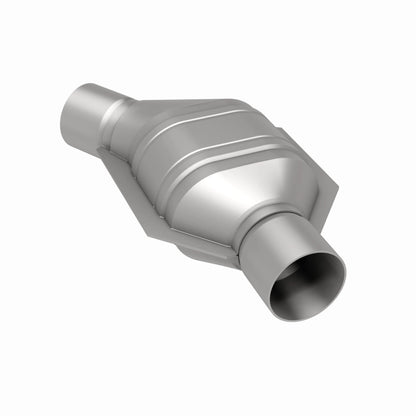 MagnaFlow Universal Catalytic Converter 2.25inch Angled Inlet 50 Sta