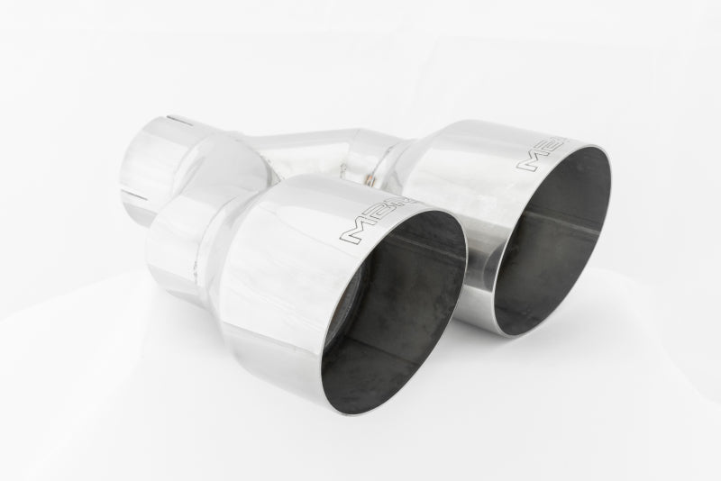 MBRP Universal T304 SS Punta doble 4in OD/2.5in Entrada