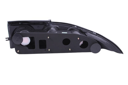 ANZO 1995-1999 Mitsubishi Eclipse Lanternas traseiras pretas