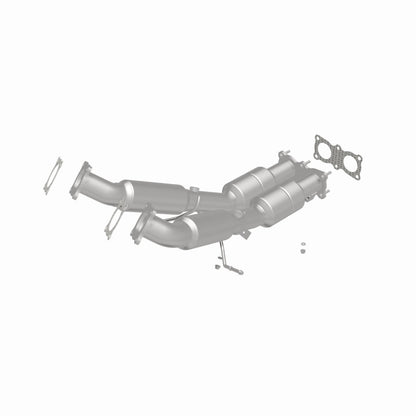 MagnaFlow Direct Fit Catalytic Converter 2008-2012 LR2 3.2 L Underbody