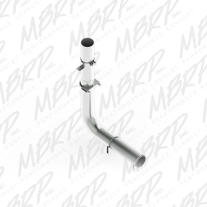 MBRP Universal Pastilla de tamaño completo Kit de montaje de una sola pila AL