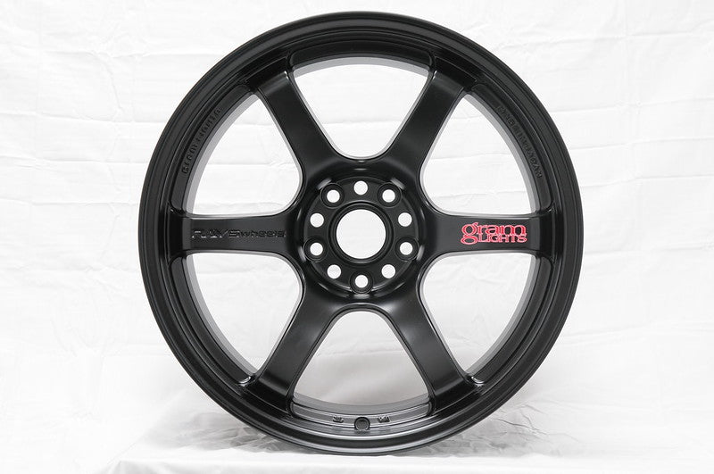 Gram Lights 57DR 19x9.5 +45 5x120 Semi Gloss Black Wheel