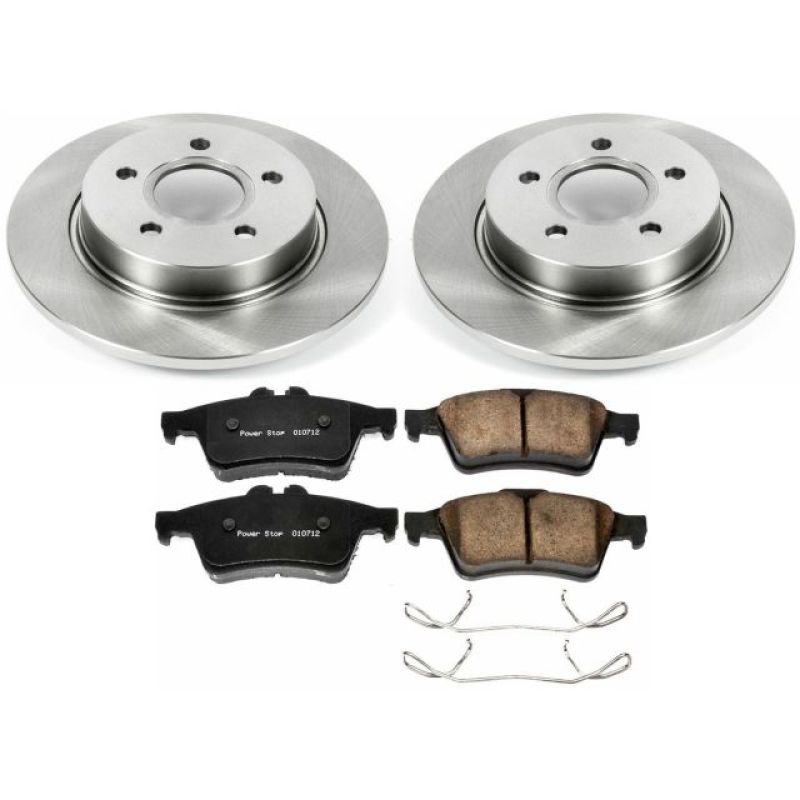 Power Stop 12-18 Ford Focus Rear Autospecialty Brake Kit