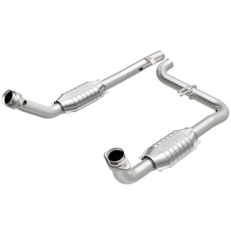 MagnaFlow Direct Fit Catalytic Converter 2015-2017 F-150 V6 2.7 OEM Underbody