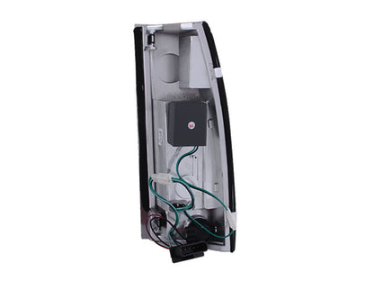 ANZO 1999-2000 Cadillac Escalade LED lanternas traseiras pretas