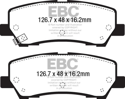 EBC Brakes Greenstuff 2000 Series Sport Pads