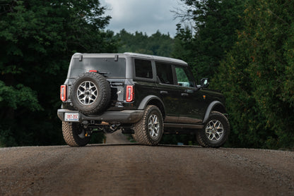 MBRP 2021+ Ford Bronco 2.3L/2.7L EcoBoost Escape Catback aluminizado negro de 3 pulgadas