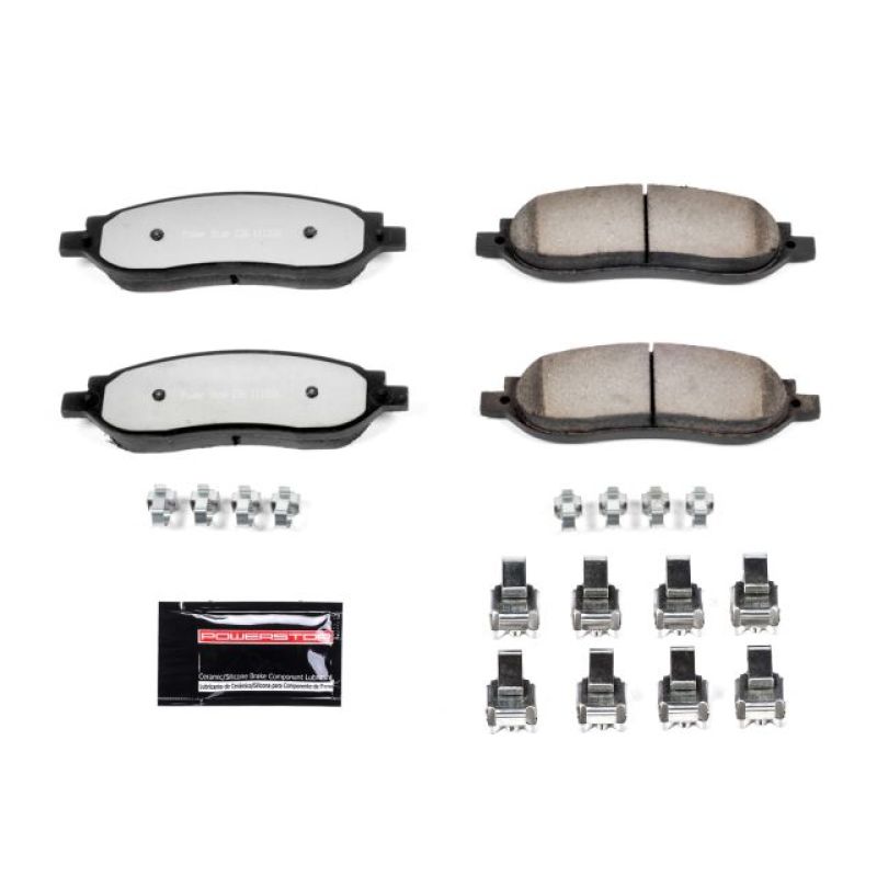 Power Stop 05-07 Ford F-250 Super Duty Rear Z36 Truck &amp; Tow Pastillas de freno con hardware