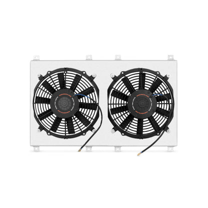 Mishimoto 92-00 Subaru GC8 WRX / 90-94 Legacy Turbo Kit de cubierta de ventilador de aluminio