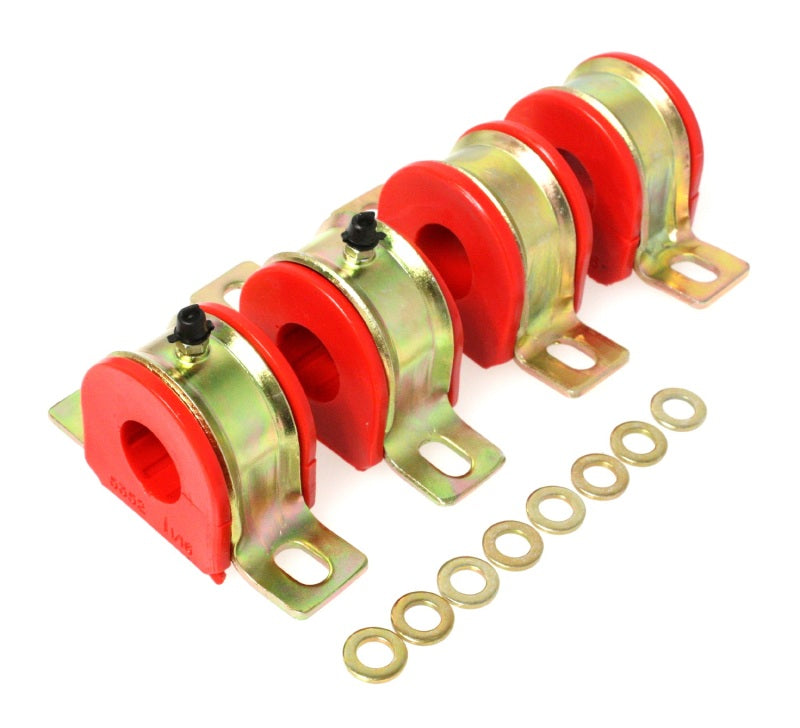 Energy Suspension 1-1/16in Gm Greaseable S/B Set - Rojo