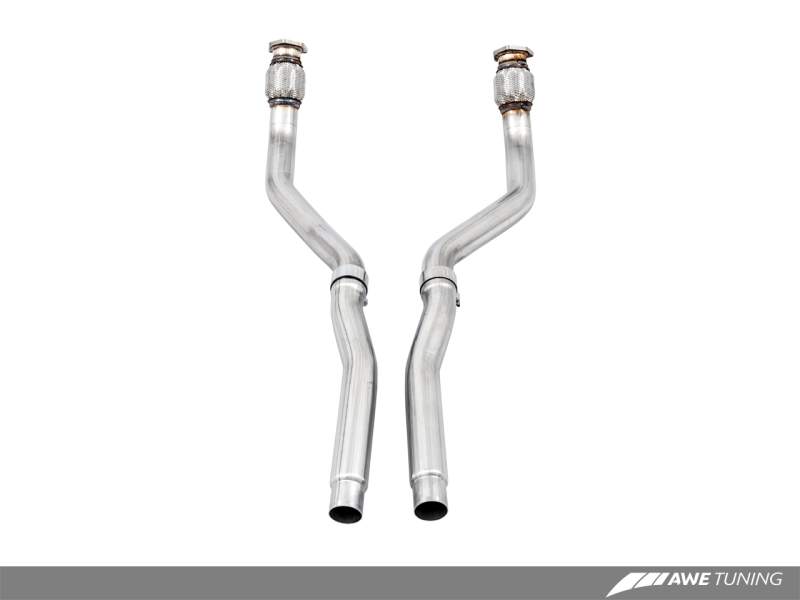 AWE Tuning Audi B8 3.0T Downpipes não ressonados para S4 / S5