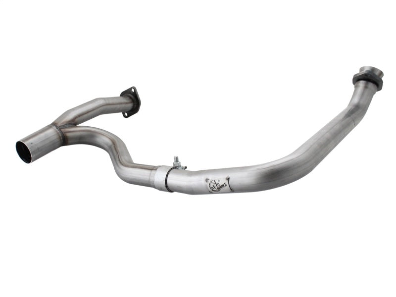 aFe Power Twisted Steel Y-Pipe Acero inoxidable 2.5in 12-14 Jeep Wrangler V6 3.6L