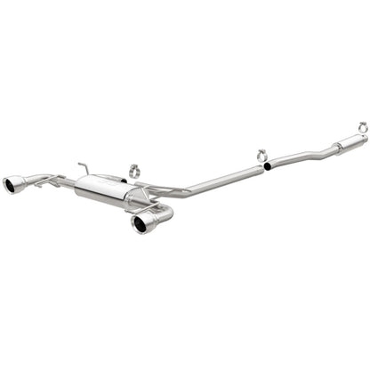 MagnaFlow 14-15 Mazda 6 L4 2.5L SS Cat-Back Perf Escape de salida trasera doble dividida