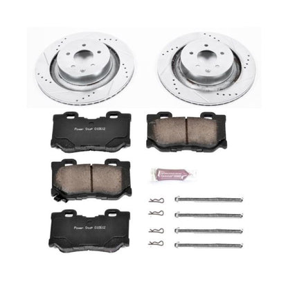 Power Stop 08-13 Infiniti G37 Trasero Z23 Evolution Sport Kit de Freno