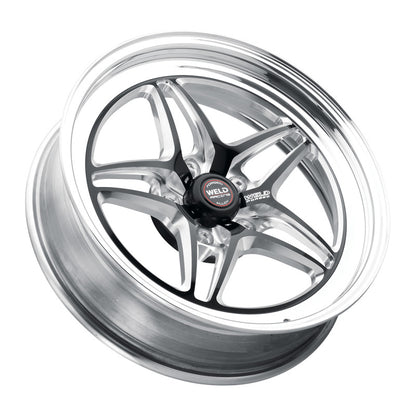 Weld S81 20x7 / 6x135 BP / 4.5in. BS Black Wheel 3.540 ID (Low Pad)