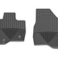 WeatherTech 2015+ Ford Explorer Front Rubber Mats - Black