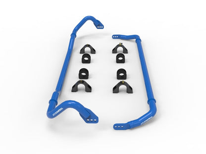 aFe 2020 Chevrolet Corvette C8 Control conjunto de barra estabilizadora dianteira/traseira ajustável de 3 vias