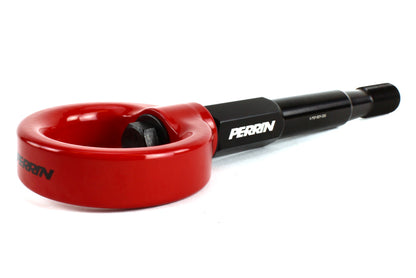 Perrin 15-17 Subaru WRX/STI Kit de gancho de remolque (delantero) - rojo