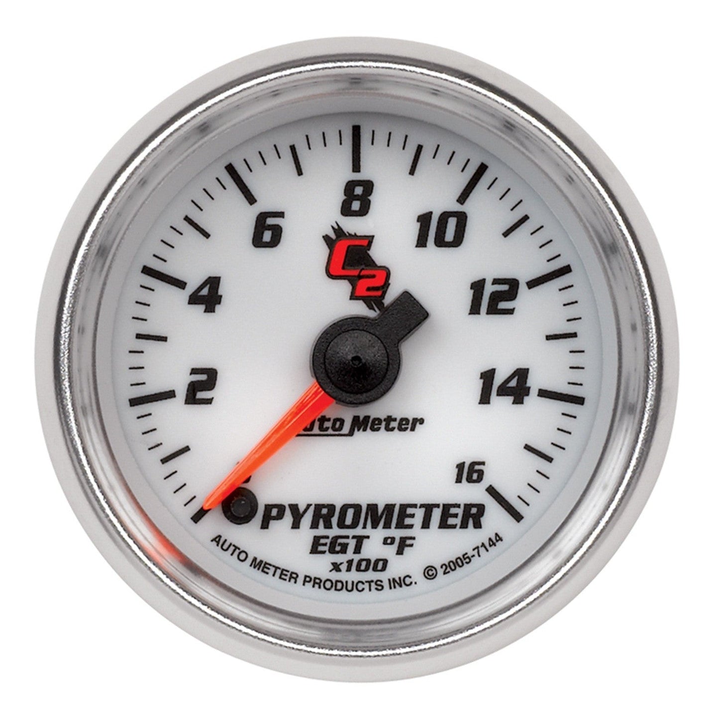 AutoMeter - 2-1/16" PIRÔMETRO 0-1600 °F MOTOR DE PASSO C2 (7144)