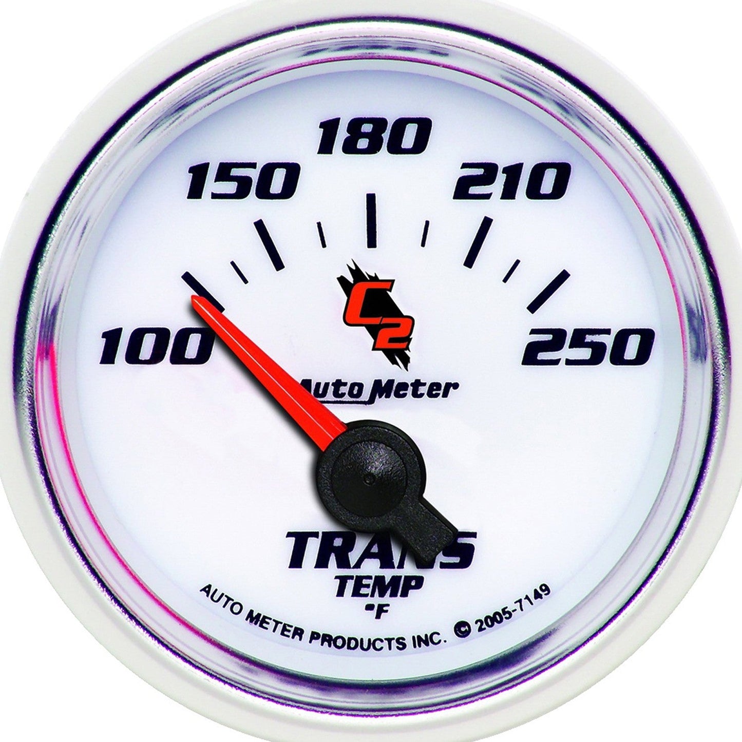 AutoMeter - 2-1/16" TRANSMISSION TEMPERATURE, 100-250 °F, AIR-CORE, C2 (7149)