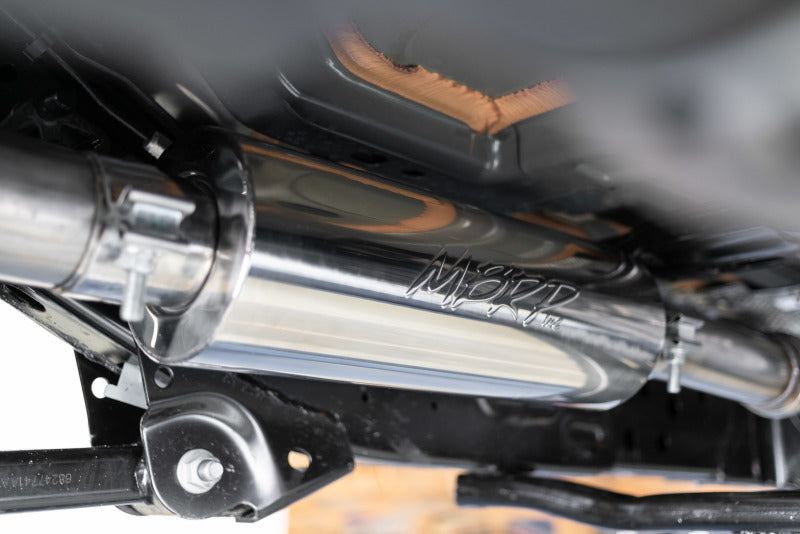 MBRP 18-20 Jeep Wrangler JL 2.5in Salida trasera única Cat Back Escape - T304